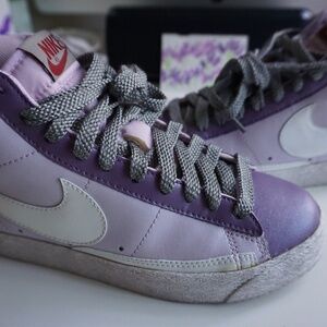 NIKE | NIKE WOMEN'S BLAZER HIGH 'GREY VIOLET'